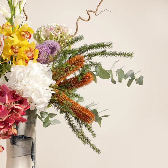 Nature's Harmony Flower Vase
