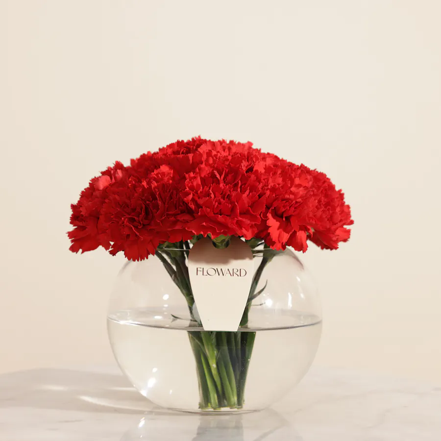 Bateel Gold Palm Mix Chocolates Box | Soft Presence Flowers Vase 5