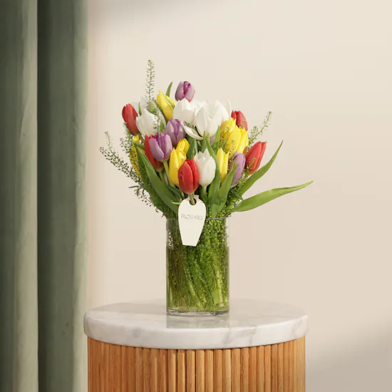 Exquisite Tulip Beauty Vase
