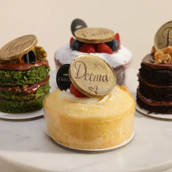 Laviviane Personalized Slider Cake Box