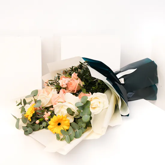 Floward Bracelet & Princess Diana's Earrings | Bright Blooms Bouquet