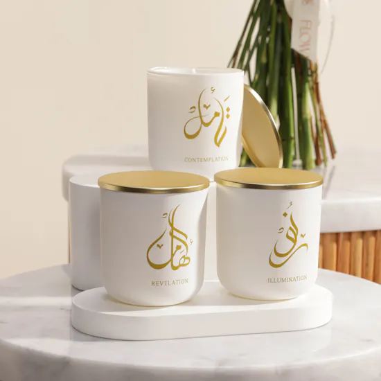 Light Of Sakina Candle | Blooms Bouquet