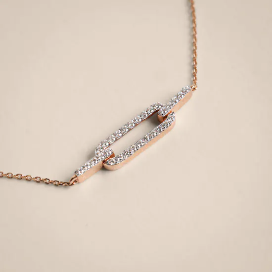 Damas Youth Lync Rose Gold Women's Bracelet