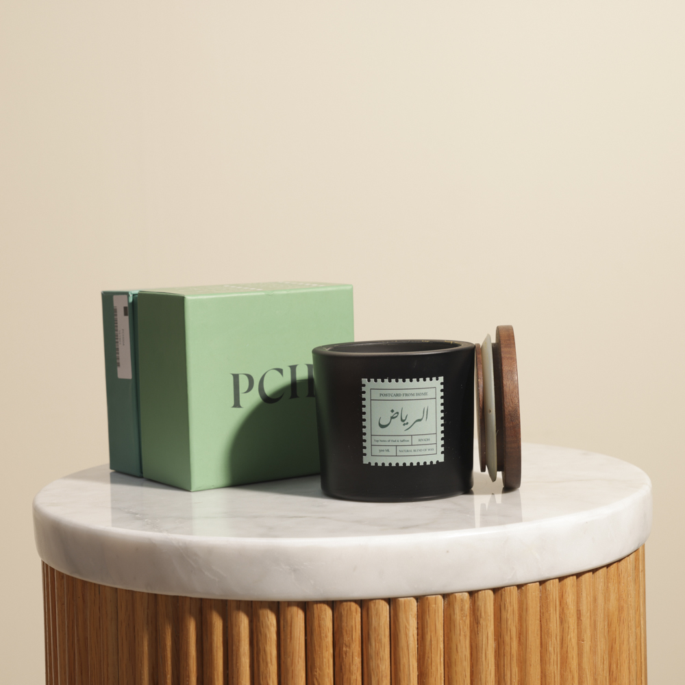 شمعة الرياض من بوست كارد فروم هوم