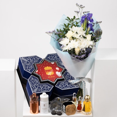Ajmal Gift Box Star Shape | Flowers 