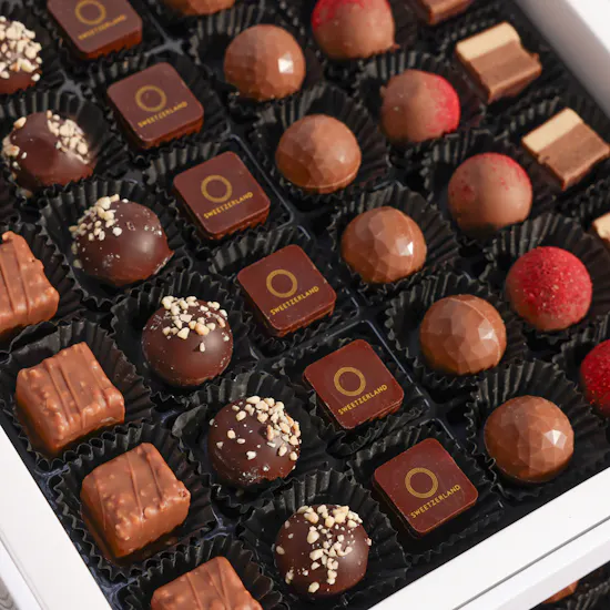 Sweetzerland Prestige Green Chocolate Box