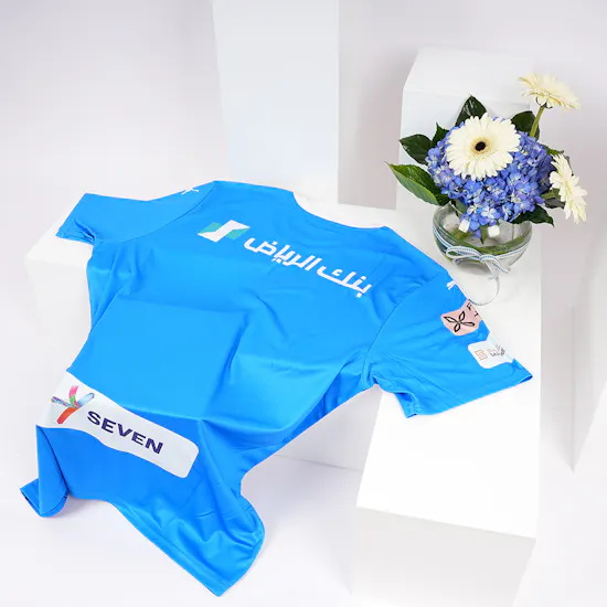 Al Hilal 23/24 Fan T-shirt Medium | Hydrangea Bouquet