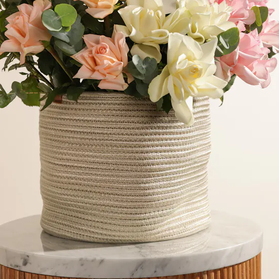 Cherished Hues Flower Basket