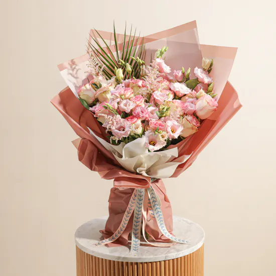 Pink Flowers Bouquet