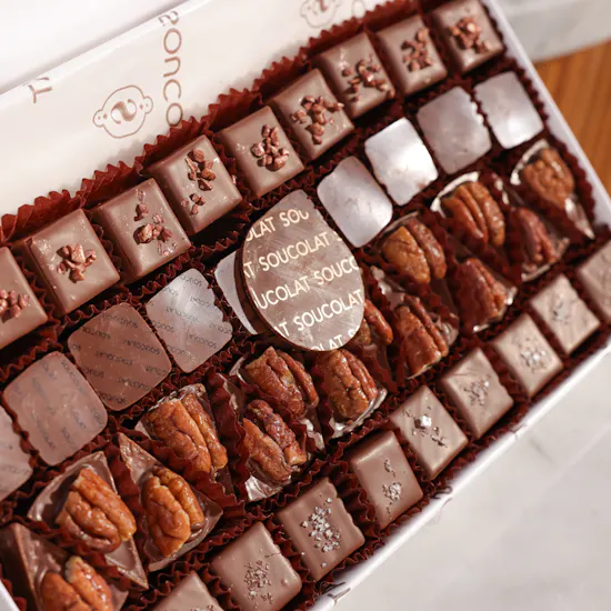 Soucolat Mixed Chocolate Box | Luxury Care Flowers
