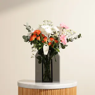 Blush Glam Flower Vase