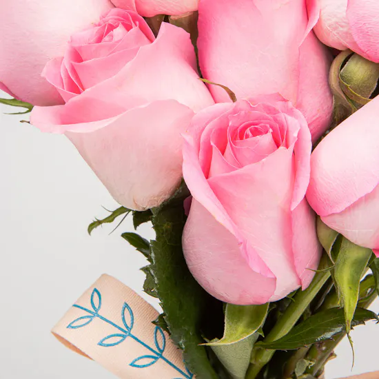 Pink Heart Bouquet