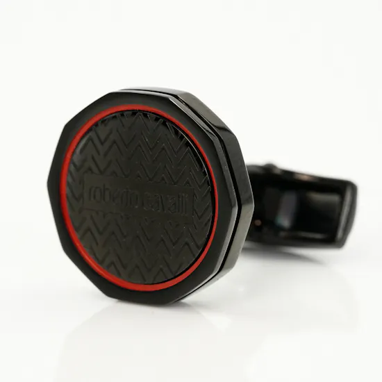 Roberto Cavalli Cufflinks Black Color
