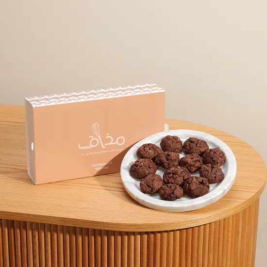 Mathaaq Double Chocolate Cookies Box