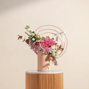 Floral Harmony Vase