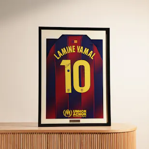 Lamine Yamal FC Barcelona 2025-2026 Edition Signed T-Shirt