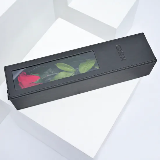 Preserved Red Rose | Black Box