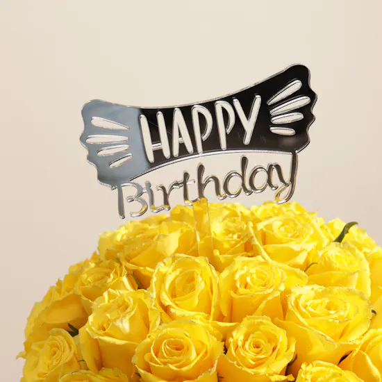 Whispering Birthday Rose Box