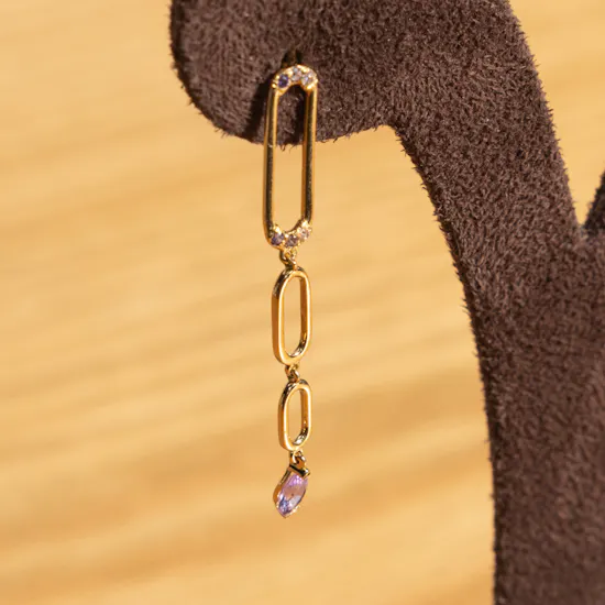 Miss L' Stud and Drop Earrings