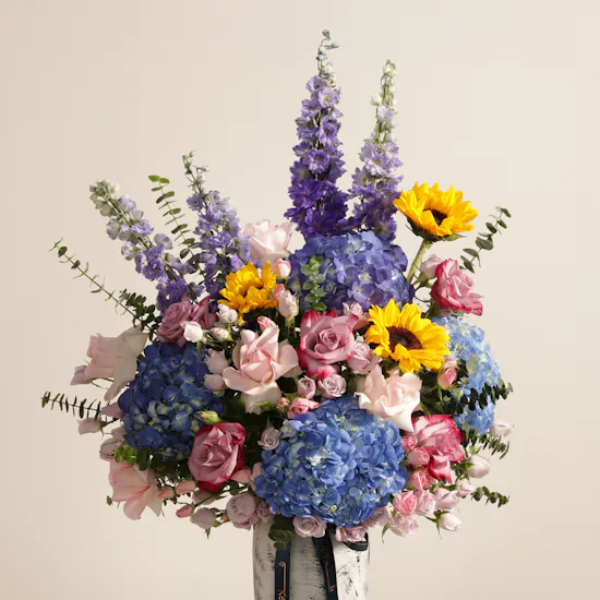 Morning Sky Flower Vase