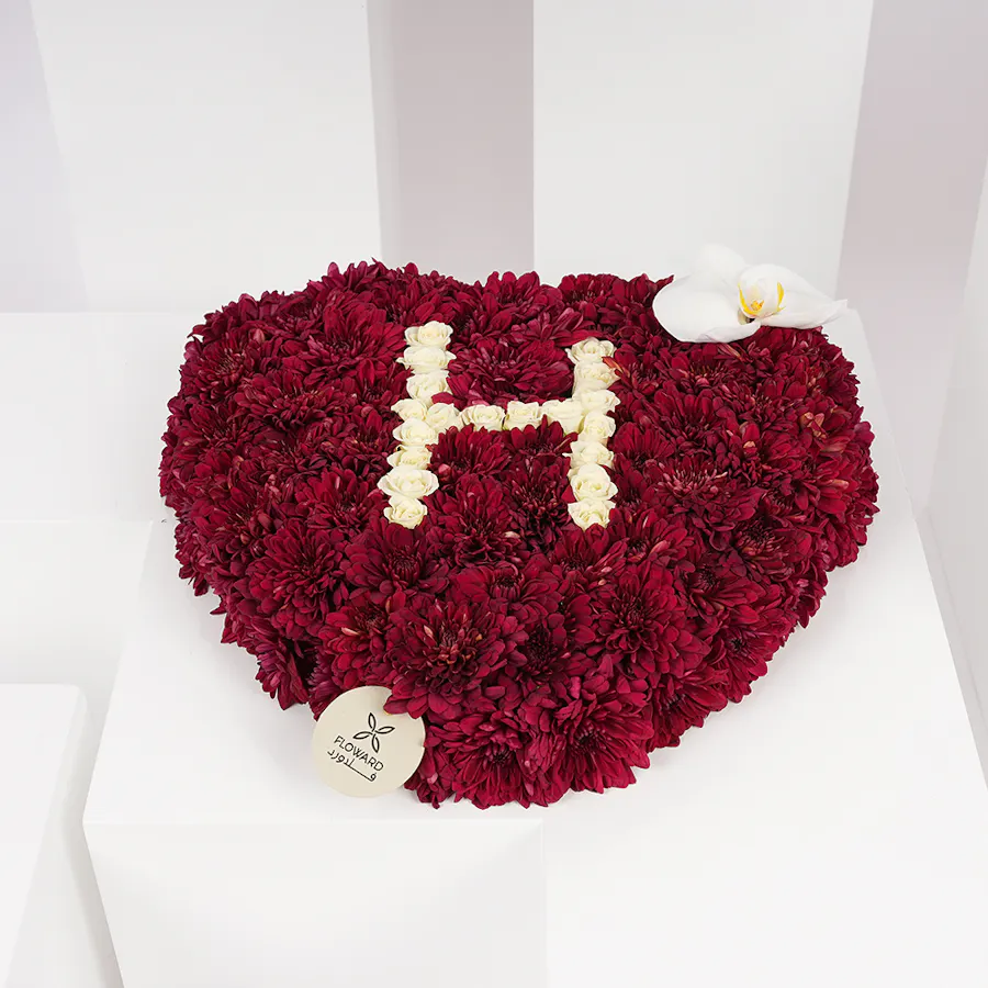 Personalized Flowers Letters  | Roses 1