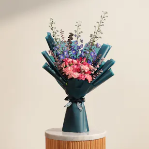 The Cheerful Chapter Flower Bouquet 