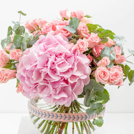 Blush Valley | Glass Vase
