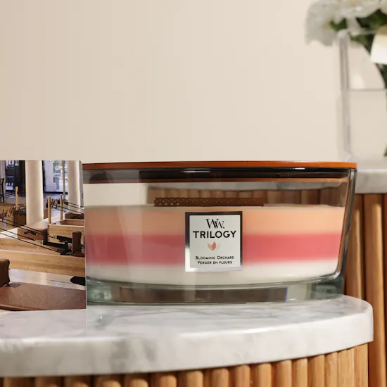 Sculpt Pilates Voucher | WoodWick Ellipse Candle and Wellness Flowers