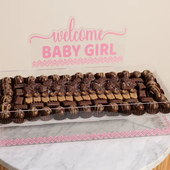 Revan Sweet Welcome Baby Girl Chocolate Box