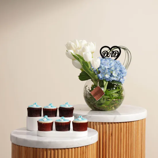 NJD Dad's Cupcakes | Lovely Flowers