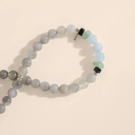 Tasneem Eshki Grace Grey Unisex Rosary