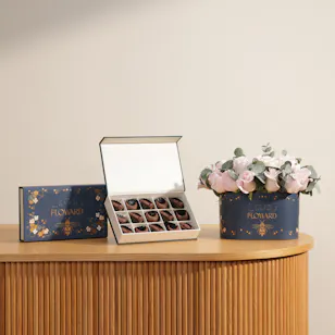 Floward Essence of Joy Small Chocolate Box | Joyful Flowers