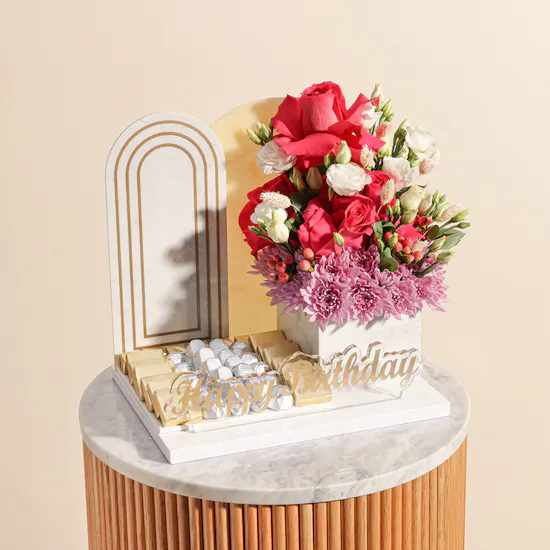 Floward Birthday Chocolate Tray