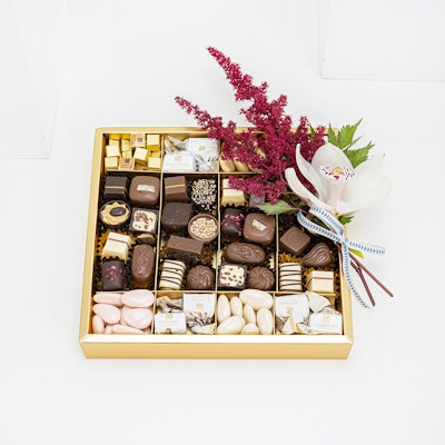 Zalatimo Brothers Square Chocolate Gift Box