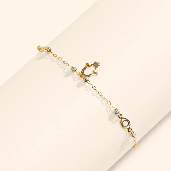 Miss L' Hamsa Gold Women's Bracelet