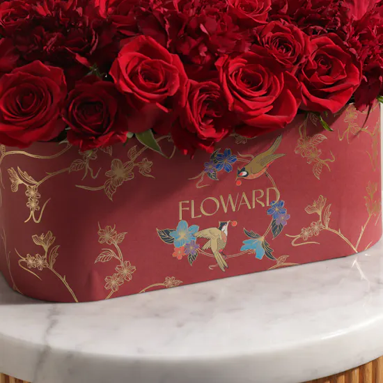 Love Accent Flower Box