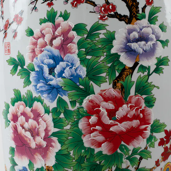 Classic Magnolia Gold Buds Vase | 160 cm