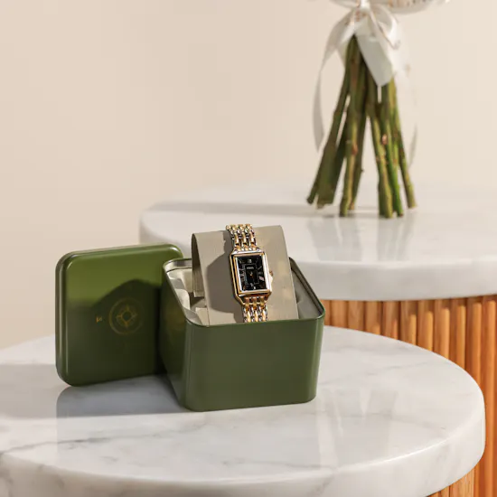 Fossil Raquel Gold-Tone Women's Watch | Joyful Flowers