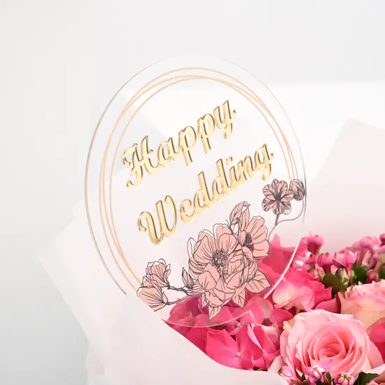 Bostani Rose Chocolate Box | Wedding Blooms