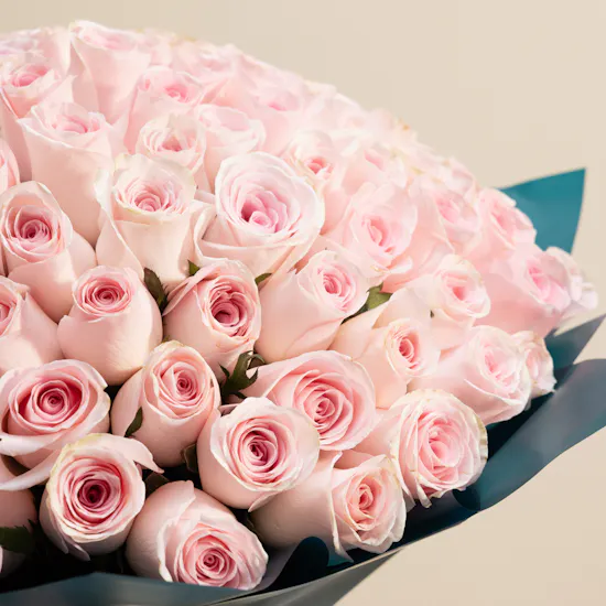 Enchanting 100 Pink Rose Bouquet