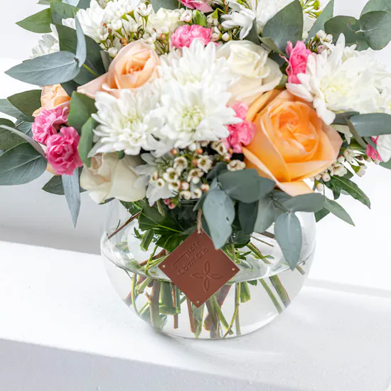 Enchanting Flowers | Glass Vase