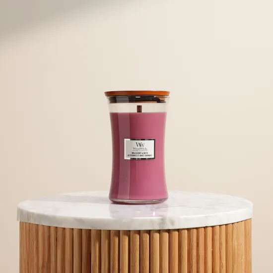 WoodWick Wild Berry & Beets Large Hourglass Candle | 609 g