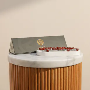 Epock Burgundy Porcelain Misbaha Epock Burgundy Porcelain Misbaha