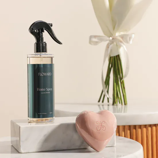 Floward Home Spray and Heart Soap Gift Set | Special Festive Flowers