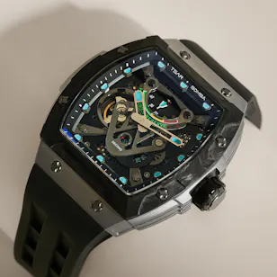 Tsar Bomba Neutron Automatic Limited Edition Black Titanium Men's Watch Tsar Bomba Neutron Automatic Limited Edition Black Titanium Men's Watch