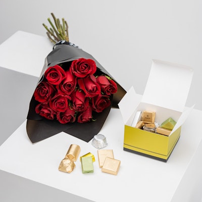 Patchi Chocolate | 12 Red Roses