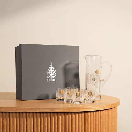 Dimlaj Hayat Drink Set | Gold