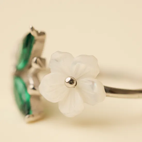 Zia Summer Adjustable Butterfly Women's Ring