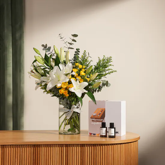 Mubkhar Due Happy Birthday Perfumes Set | Flowers