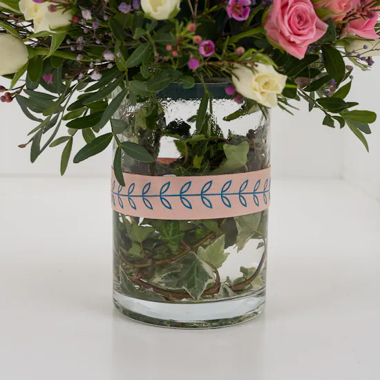 Delicate Roses Vase